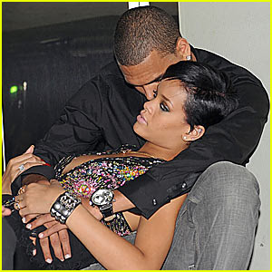 Rihanna and Chris Brown