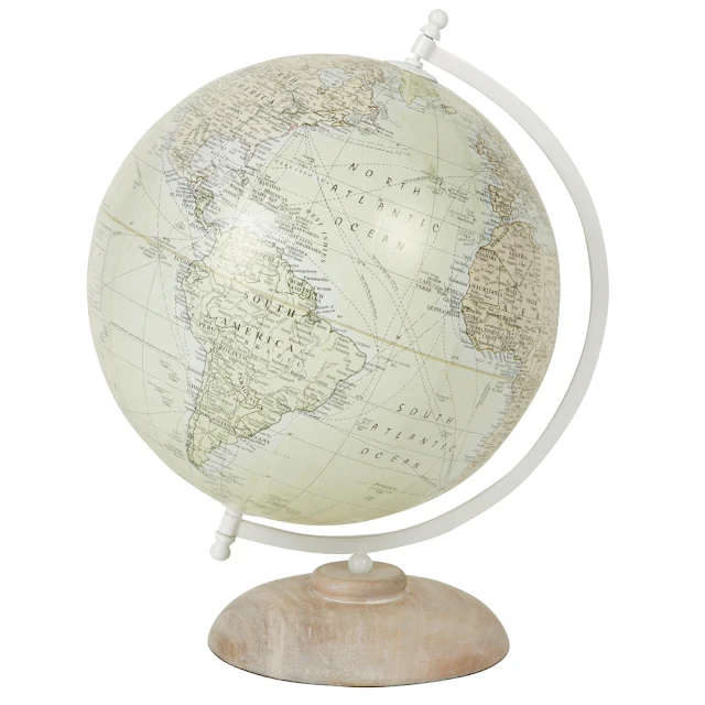 vintage look new globe