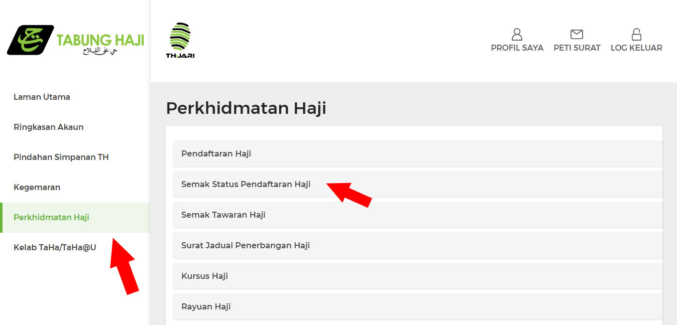 Kini Anda Boleh Semak Baki Tabung Haji Dengan Melalui 