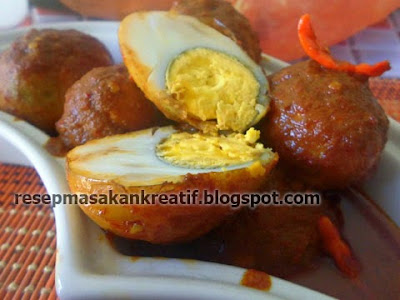 Cara Membuat Telur Bumbu Petis Resep Enak Sederhana