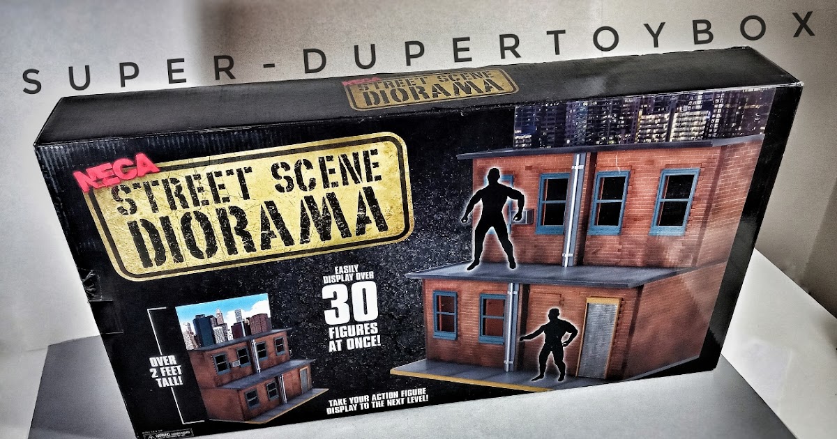NECA Originals Street Scene Diorama