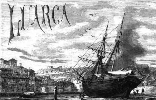 Imagen de Luarca publicada en La Ilustración Española y Americana, 30-7-1875