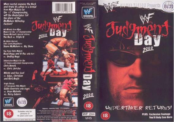 wwe judgment day 2009. Wwf Judgment Day 2000