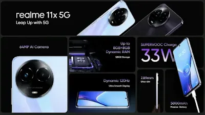 سعر ومواصفات ريلمي 11 اكس 5G و ريلمي 11 5G رسميا  وأهم المميزات والعيوب رسميًا