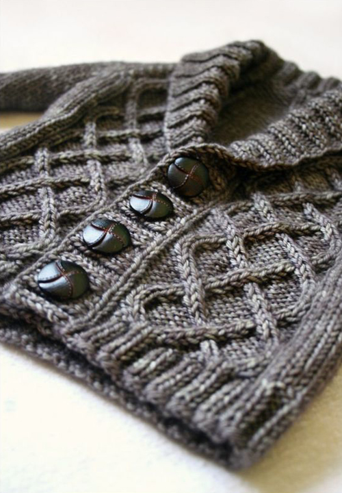 Gramps Cardigan - Knitting Pattern 