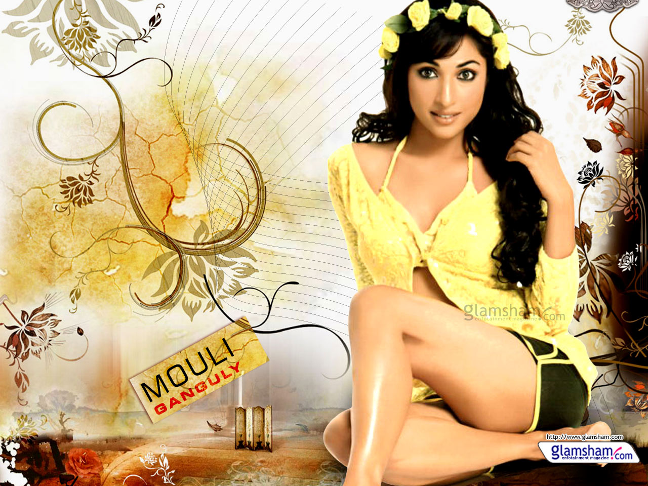 ... Wallpaper directory : Mouli Ganguly as Anushka Sarkar in kya hua tera