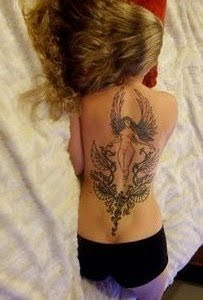 Back Body Tattoo Ideas With Fairy Tattoo Designs Especially Picture Back Body Fairy Tattoos For Female Tattoo Gallery 7