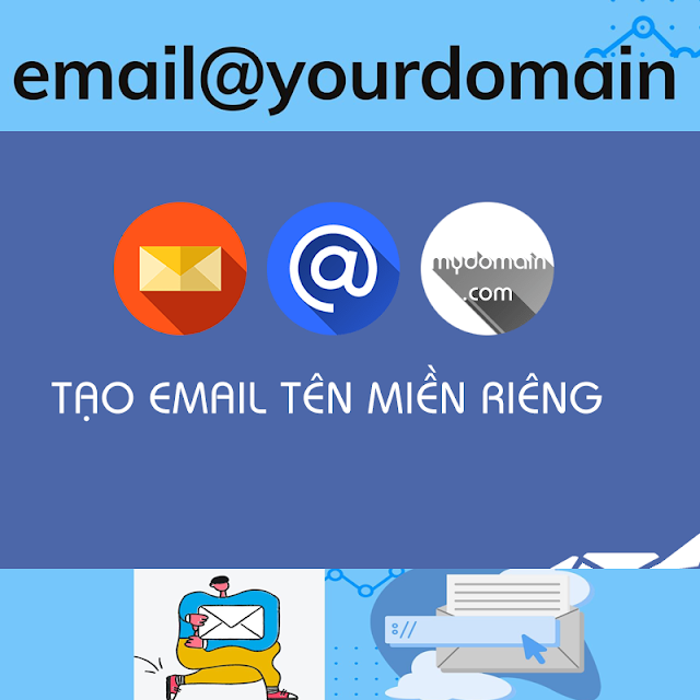 Tạo email domain với tên miền riêng của bạn