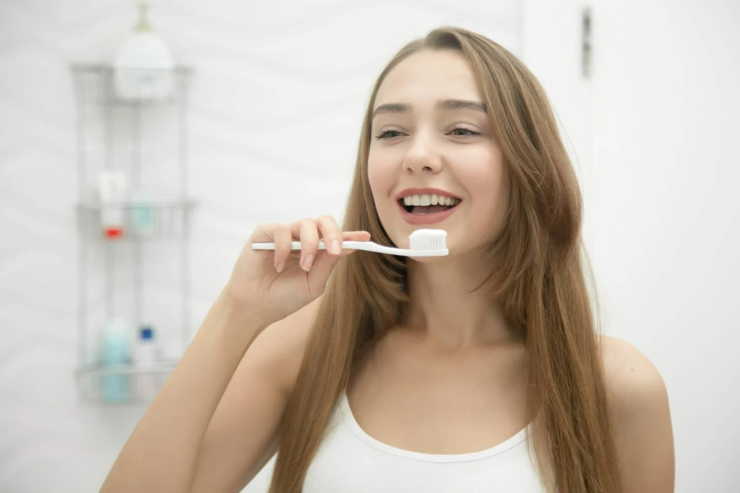 Brushing Teeth With Baking Soda