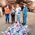 Gobernadora Provincial de Barahona Diones Maribel González, hizo entrega  de raciones alimenticias a representantes, coordinadores y dirigentes de diversas zonas comunitarias.