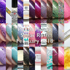 Polish Pickup February 2018 Sugar Rush Brands N Through Z