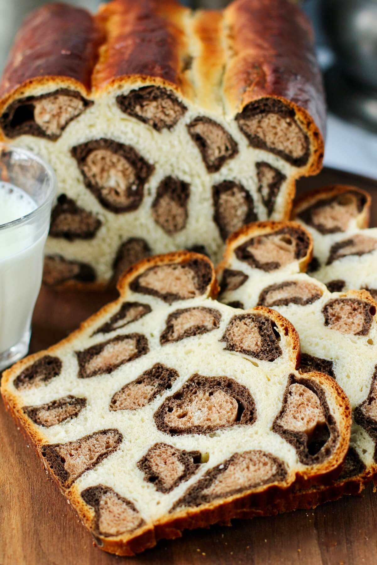 Leopard Print Milk Bread