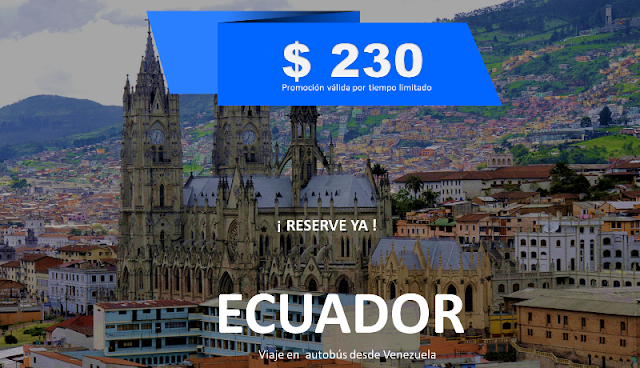 imagen Ecuador viaje en autobús desde Venezuela 