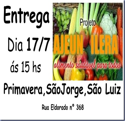 Entrega alimentos 