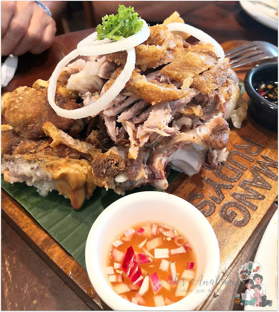 Crispy Pata Mang Rudy's Tuna Grill & Papaitan at Circuit Makati