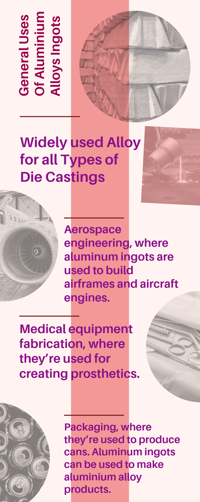 General Uses Of Aluminium Alloys Ingots