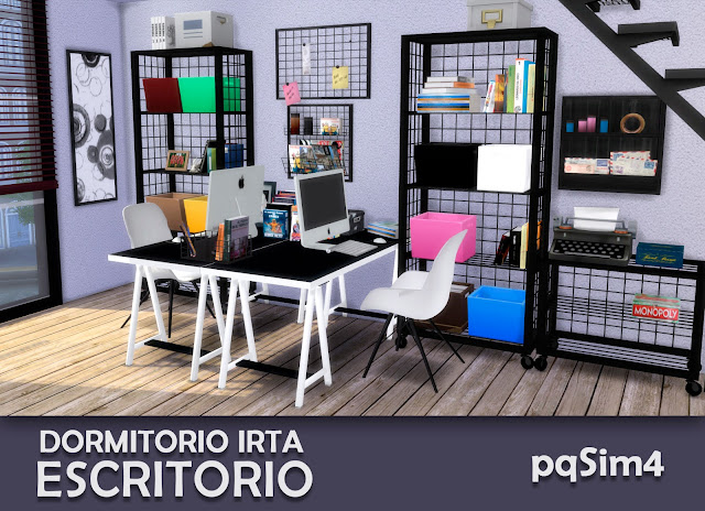 Sims 4 Escritorio Irta 7