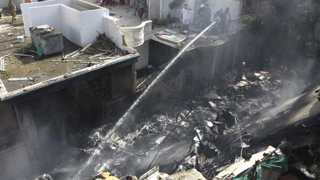 Flight 8303 Crash Near Karachi Airport