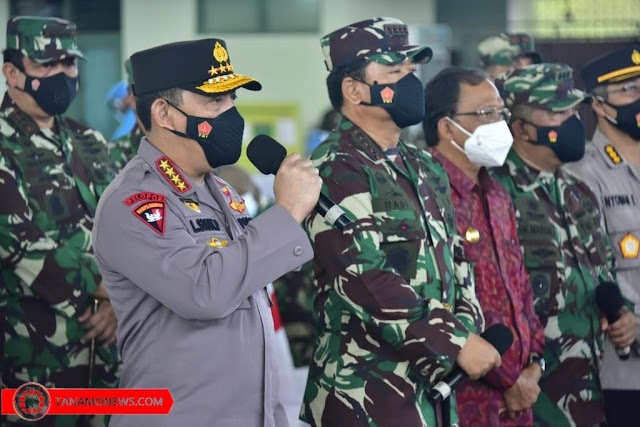 Bangkitkan Sektor Pariwisata Bali, Kapolri Instruksikan Vaksinasi Dikeroyok