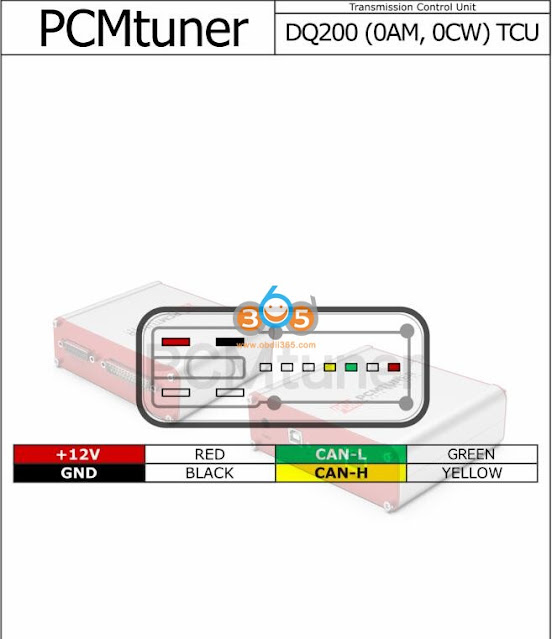 pcmtuner VAG DQ200 (0AM, 0CW) TCU