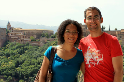 Alhambra de Granada from San Nicolas in Albaicin