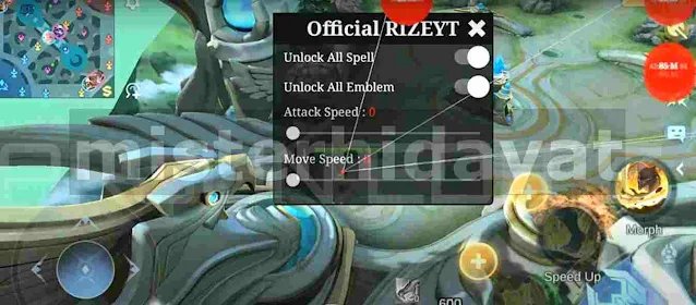 Mobile Legends Official RizeYT Mod Apk No Login Key