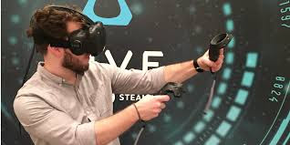 htc vive fully immersive virtual reality