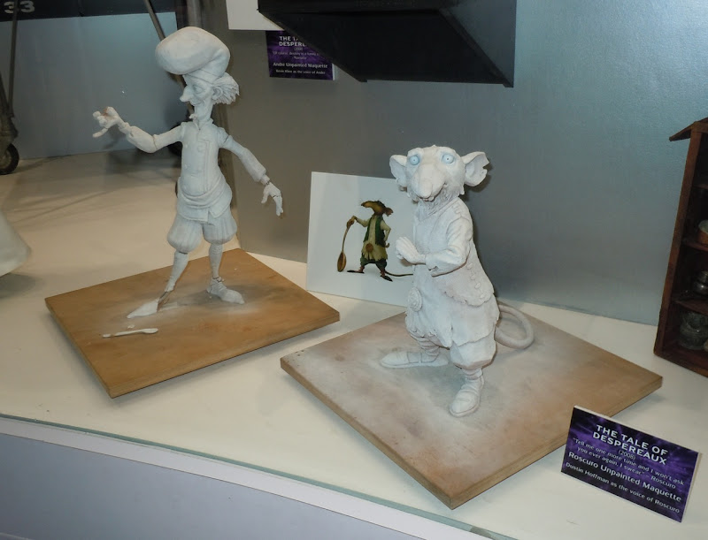 The Tale of Despereaux unpainted maquettes