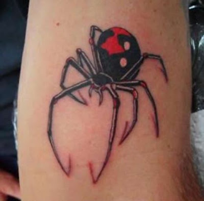 Love this spider tattoo ya know for some reason I always thought spiders 