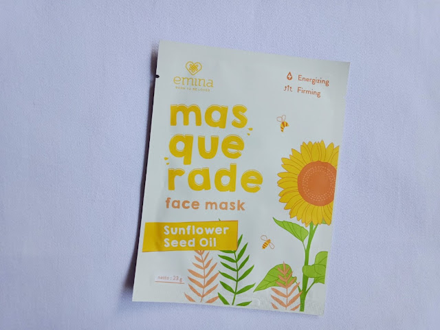 Emina Masquerade Sunflower Seed Oil Sheet Mask