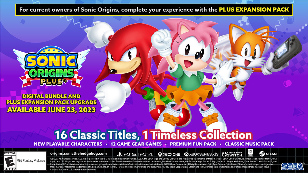 Sonic Origins' physical Plus release might not be as definitive as one  would hope maybe? - Rice Digital