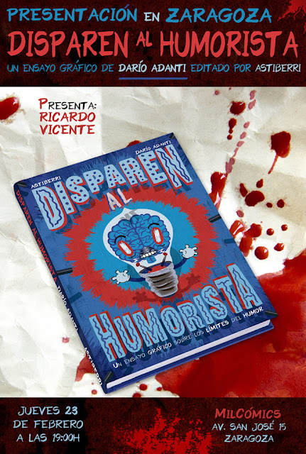 Darío Adanti presenta ‘Disparen al humorista’ en Zaragoza