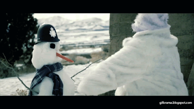 russian punch snowman