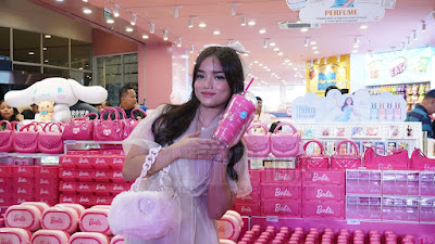 Grand Opening Miniso Pink Gandaria City Meriah, Fuji Ungkap Produk Kebutuhannya