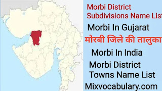 Morbi district blocks list