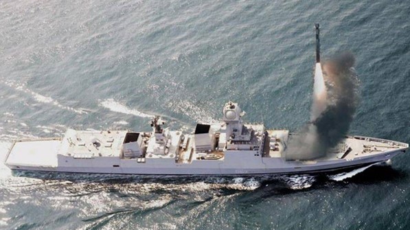 Indian Navy Warships Successfully Test Fire BrahMos Missiles in the Arabian Sea