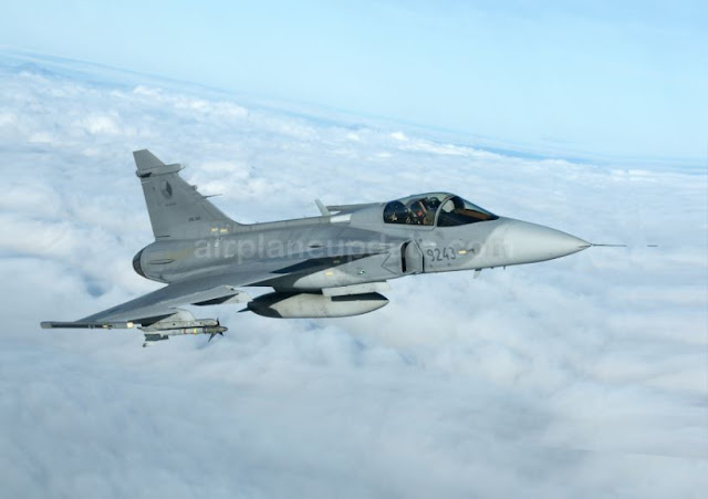 SAAB Gripen Fighter Jet