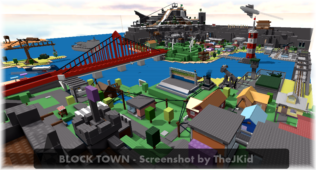 Thejkid S Roblox Updates Block Town The 11 000 Brick Classic Roblox Town - roblox town game