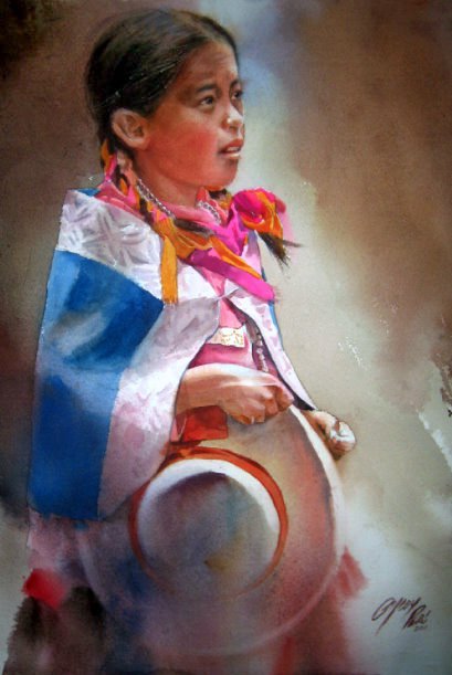 Rogger Oncoy | Watercolor Paintings | Peruvian Painter