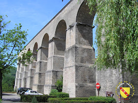 L'aqueduc aérien à Jouy-aux-Arches