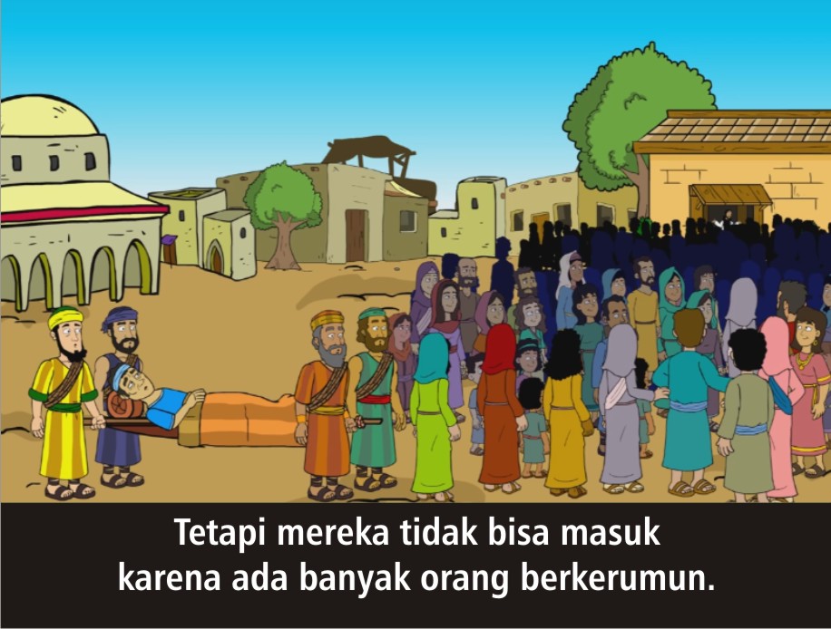 Komik Alkitab Anak: Tuhan Yesus Menyembuhkan Orang Lumpuh