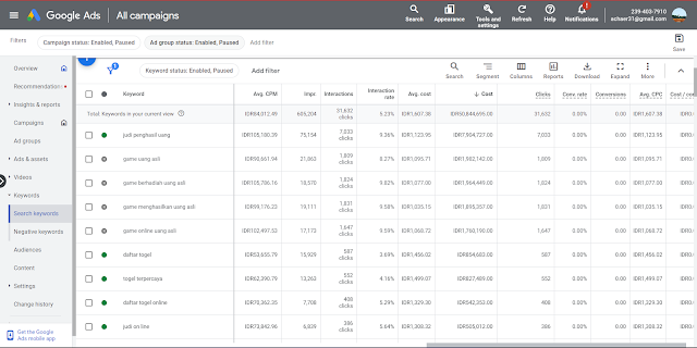 Jasa Google Adwords Situs Judi Online - Menuu.id