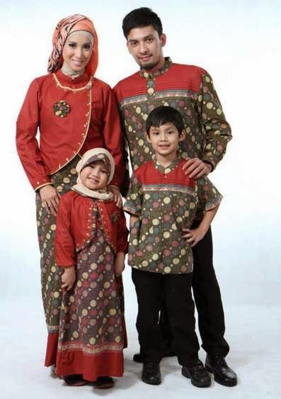 10 Model Baju  Batik  Muslim Anak  Desain Terbaik 2019