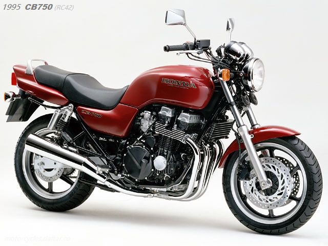 Honda CB750 (RC42) 1995 red