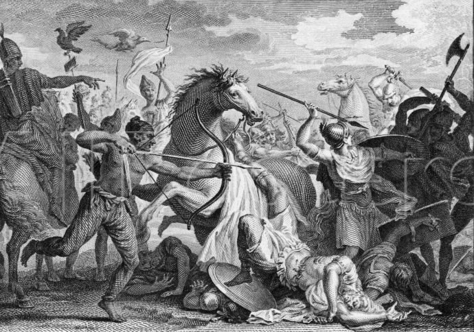 The death of Marcus Licinius Crassus