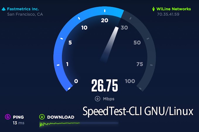 SpeedTest-Cli From The Linux Terminal GNU/Linux