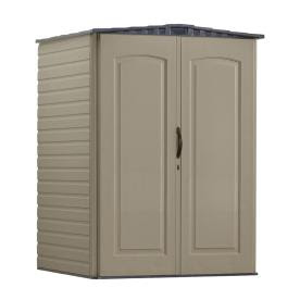 size Rubbermaid Shed is about 6 feet tall, almost 5 feet wide and 4 ...