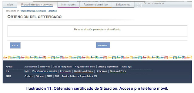 Certificado SEPE