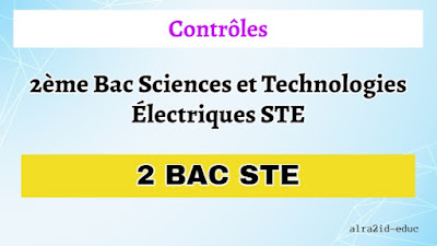 Devoirs Physique Chimie (PC) 2eme Bac Sciences et Technologies Électriques (STE) Avec Correction des deux Semestres 1 et 2