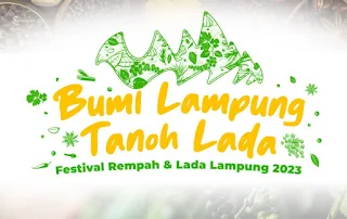 Logo Festival Rempah & Lada Lampung Tahun 2023. Festival ini akan diselenggarakan dari hari Jumat 29 September hingga Minggu 1 Oktober 2023 di halaman Transmart, Way Halim, Bandar Lampung.